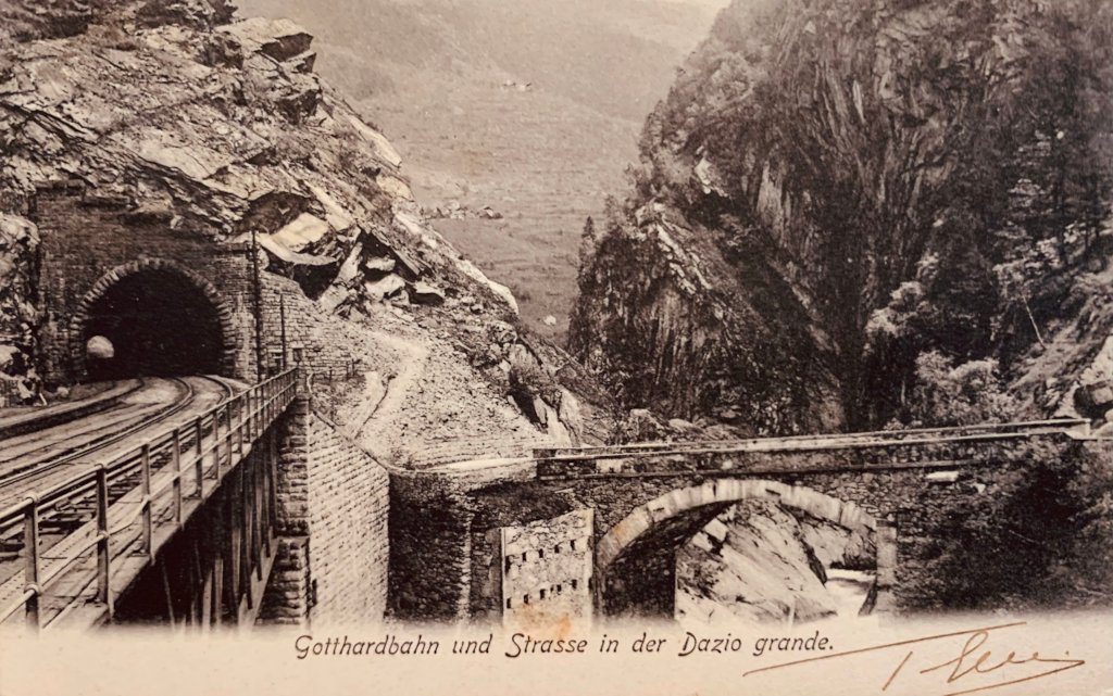 Bildgalerie Alte Postkarte Dazio von 1903
