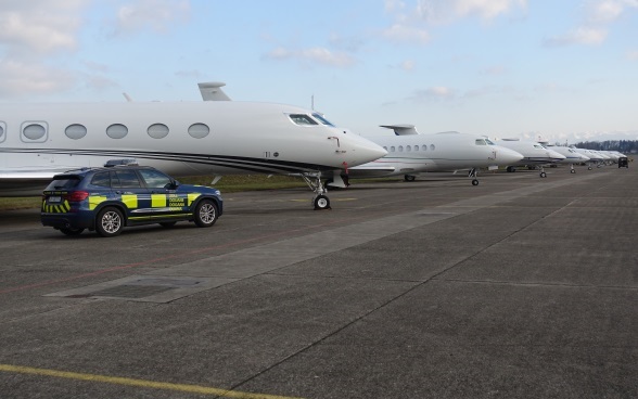 Businessjets in Dübendorf