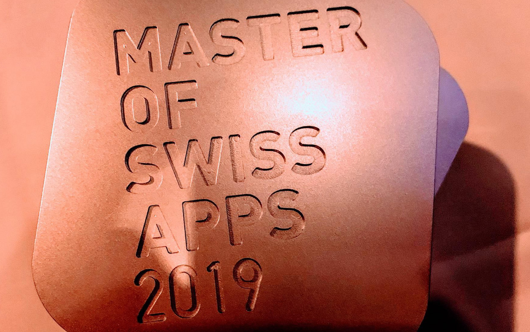 Auszeichnung Master of Swiss Apps